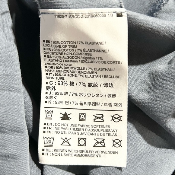 Arc’teryx A Squared‎ Stretch Cotton T-Shirt in Stratosphere Blue XS - Picture 6 of 6